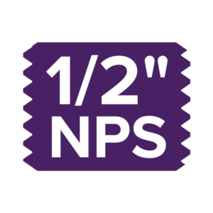 1/2" NPS thread icon